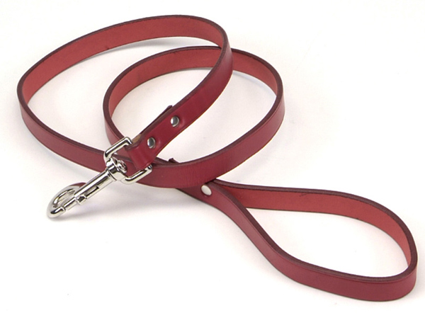 Coastal Circle-T Dog Leash КОСТАЛ СЕРКЛ-Т шкіряний повідець для собак, 2смХ1.2м