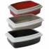 Savic Oval Tray+Rim САВІК ОВАЛ ТРЕЙ+РИМ туалет з бортиком для котів, 56х43х14см