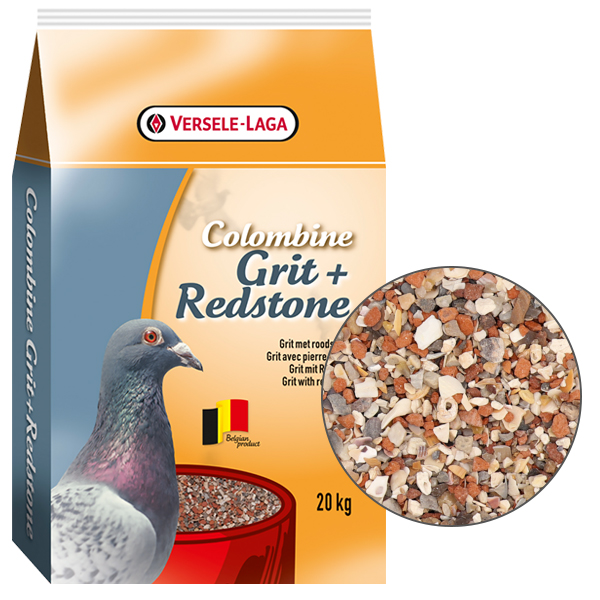 Versele-Laga Colombine Grit+RedStone ВЕРСЕЛЕ-ЛАГА ГРІТ ІЗ ЧЕРВОНИМ КАМЕНЕМ мінеральна добавка для птахів