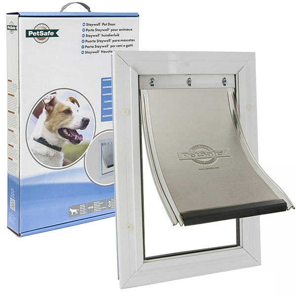 PetSafe Staywell Aluminium Large ПЕТСЕЙФ СТЕЙВЕЛ АЛЮМІНІЙ дверцята для собак великих порід, посилена конструкція