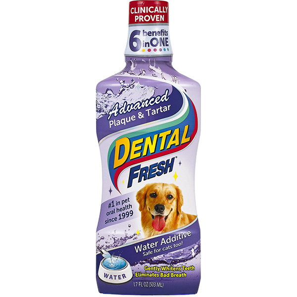 SynergyLabs Dental Fresh Advanced СІНЕРДЖІ ЛАБС СВІЖІСТЬ ЗУБІВ ЕДВАНСЕД рідина від зубного нальоту і запаху з пащі собак і котів