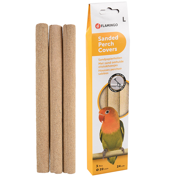 Flamingo Sanded Perch Covers ФЛАМІНГО чохол із піщаним покриттям на жердочку для птахів