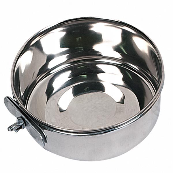Flamingo Feeding Bowl With Nut ФЛАМІНГО годівниця для гризунів та птахів, навісна з гайкою