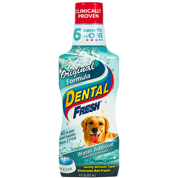 SynergyLabs Dental Fresh СИНЕРДЖІ ЛАБС СВІЖІСТЬ ЗУБІВ рідина від зубного нальоту і запаху з пащі собак і котів
