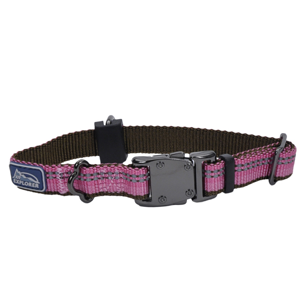 Coastal K9 Explorer Collar КОСТАЛ К9 ЕКСПЛОРЕР світловідбивний нашийник для собак, 1.6х20-30см