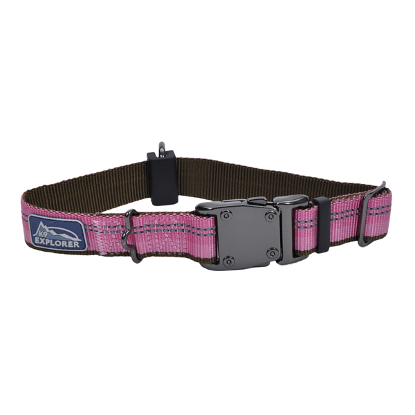 Coastal K9 Explorer Collar КОСТАЛ К9 ЕКСПЛОРЕР світловідбивний нашийник для собак, 2.5х30-46см