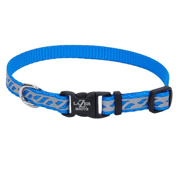 Coastal Lazer Brite Reflective Collar КОСТАЛ ЛАЗЕР БРАЙТ світловідбивний нашийник для собак, 1х20-30см