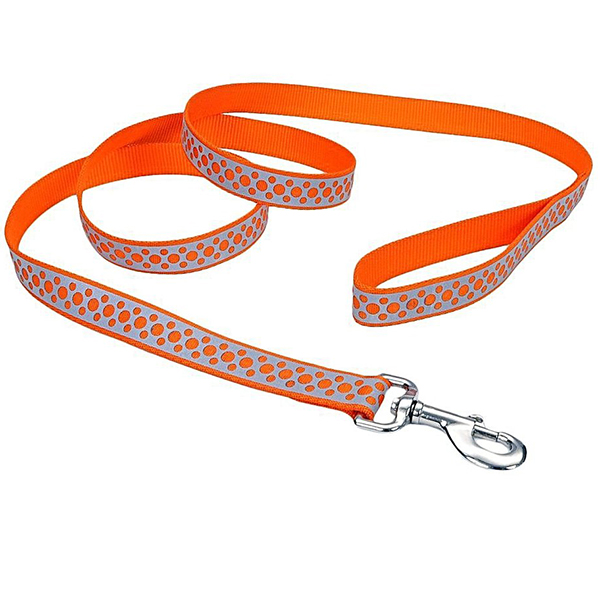 Coastal Lazer Brite Reflective Leash КОСТАЛ ЛАЗЕР БРАЙТ світловідбивний повідець для собак, 1.6смХ1.2м