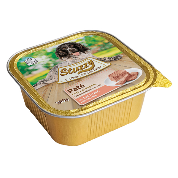 Stuzzy Dog Salmon ШТУЗІ ЛОСОСЬ корм для собак, паштет, 150г