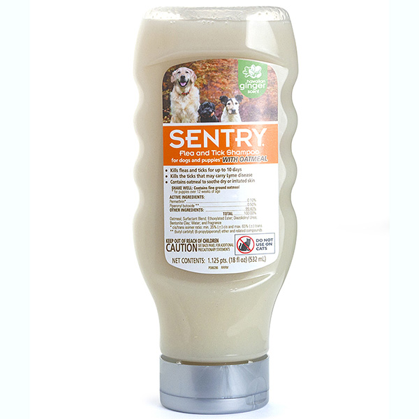 Sentry Oatmeal Shampoo СЕНТРІ ВІВСЯНЕ БОРОШНО шампунь від бліх і кліщів для собак