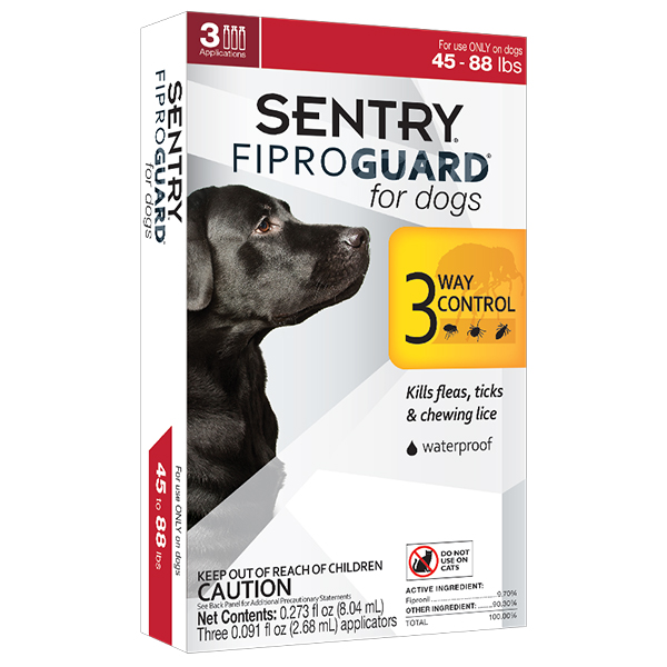 FiproGuard ФІПРОГАРД краплі від бліх, кліщів та вошей для собак 20-40кг, 2.68мл