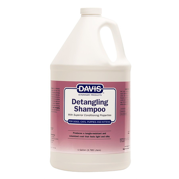 Davis Detangling Shampoo ДЕВІС ЛЕГКЕ РОЗЧІСУВАННЯ шампунь-кондиціонер від ковтунів для собак і котів, концентрат