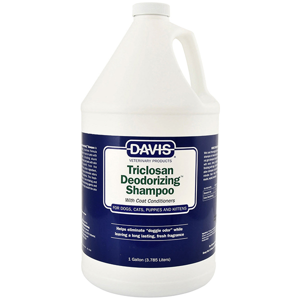 Davis Triclosan Deodorizing Shampoo ДЕВІС ТРИКЛОЗАН дезодораційний шампунь з триклозаном для собак і котів, концентрат
