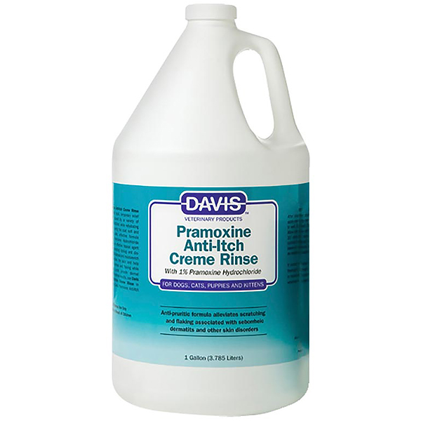 Davis Pramoxine Anti-Itch Creme Rinse ДЕВІС ПРАМОКСИН КРЕМ РІНЗ кондиціонер від свербежу з 1% прамоксину гідрохлоридом для собак і котів