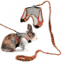 Flamingo Rabbit Harness With Art Joy Leash ̲       