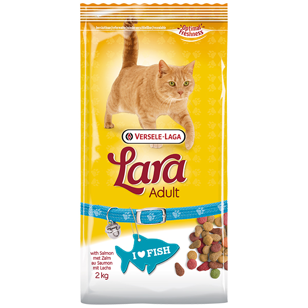 Lara Adult with Salmon ЛАРА ЛОСОСЬ сухий преміум корм для котів