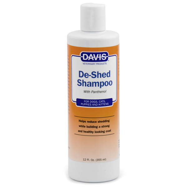 Davis De-Shed Shampoo ДЕВІС ПОЛЕГШЕННЯ ЛИНЬКИ шампунь для собак і котів, концентрат