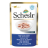 Schesir Tuna with Seabass ШЕЗІР ТУНЕЦЬ З МОРСЬКИМ ОКУНЕМ в желе натуральні консерви для котів, вологий корм, пауч 85г