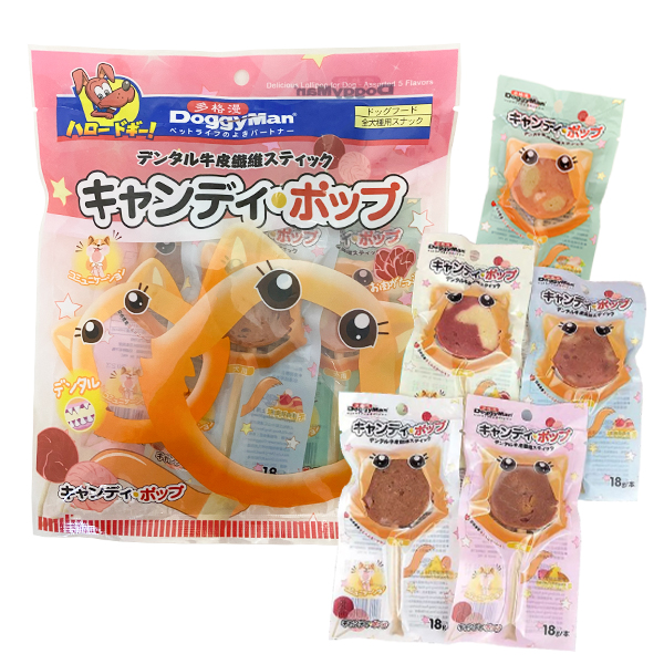 DoggyMan Delicious Lollipop ДОГГІМЕН ЧУПА-ЧУПС ЯЛОВИЧИНА, КАЧКА, ЛОСОСЬ, ЯГНЯ, КУРКА ласощі для собак