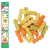 DoggyMan Wave Shaped Cheese Snack Mixed Flavor ДОГГІМЕН СИРНІ ПАЛИЧКИ ХВИЛЯ МІКС ласощі для собак