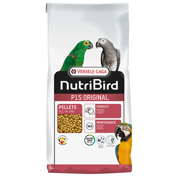 Versele-Laga NutriBird P15 Original ВЕРСЕЛЕ-ЛАГА НУТРІБЕРД ОРІДЖИНАЛ ЩОДЕННИЙ повнораціонний корм для великих папуг