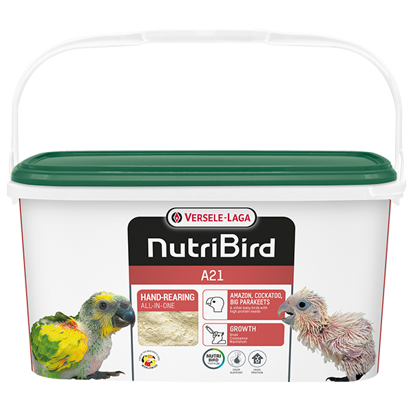 Versele-Laga NutriBird A21 ВЕРСЕЛЕ-ЛАГА НУТРІБЕРД A21 молоко для пташенят середніх папуг та інших видів птахів