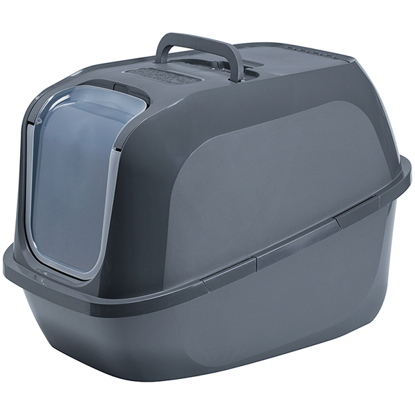Moderna Mega Deluxe МОДЕРНА МЕГА ДЕЛЮКС закритий туалет з відкидною кришкою для котів, 65.8х48.6х45.8см