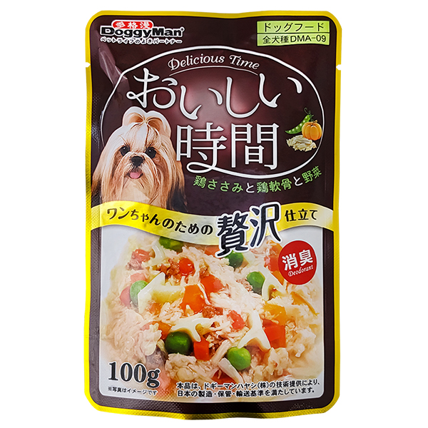 DoggyMan Low Fat Chicken & Cartilage ДОГГІМЕН КУРКА З ХРЯЩЕМ в желе консерви для собак, вологий корм, пауч 100г