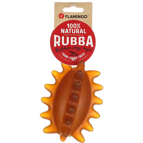 Flamingo Rubba Rugby ФЛАМІНГО М’ЯЧ РЕГБІ З ШИПАМИ іграшка для собак