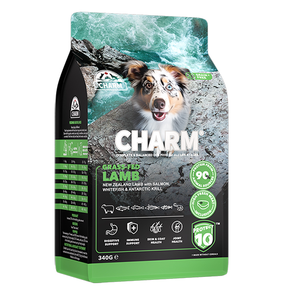 Charm Grass-Fed Lamb ЧАРМ ЯГНЯ ВІДГОДОВАНЕ НА ТРАВІ сухий беззерновий холістик корм для собак